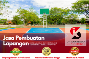 Harga pembuatan lapangan basket dengan beton kuat di Jabodetabek