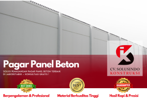pagar beton untuk kawasan industri