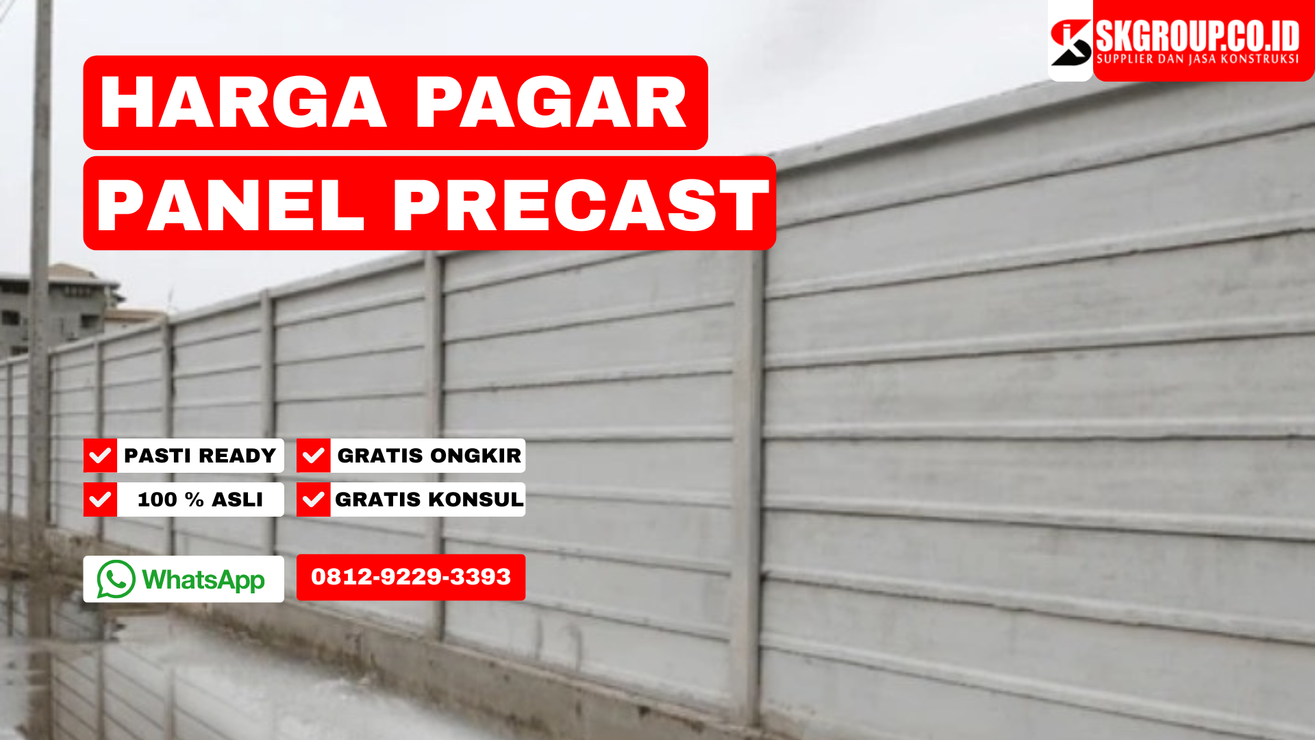 Supplier Pagar Panel Beton Jakarta