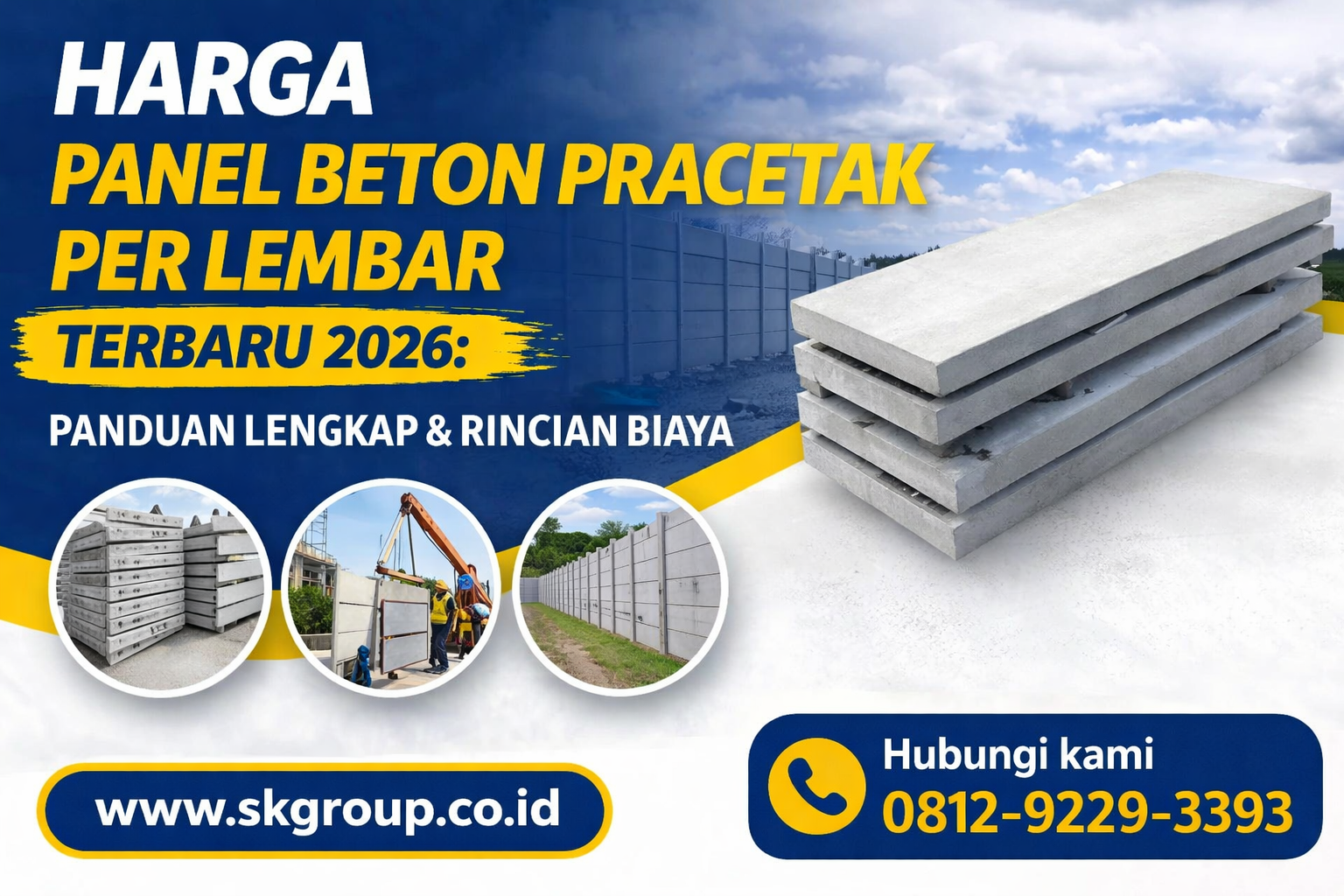 Harga panel beton pracetak 2026